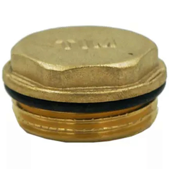 Заглушка НР 1/2" (с уплонительным кольцом) 