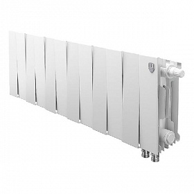 Биметаллический радиатор Royal Thermo Pianoforte BIANCO TRAFFICO 200, 12 секций (нижнее подключение)