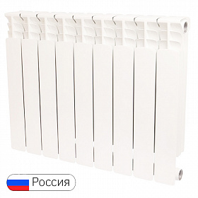 Биметаллический радиатор STOUT SPACE 500/90, 9 секций