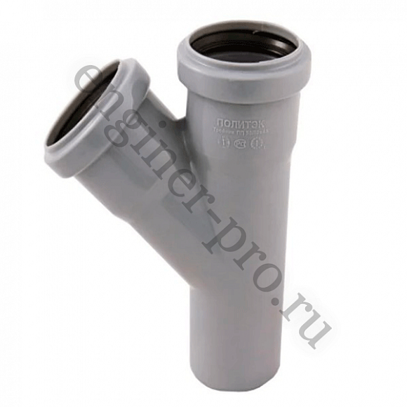 Тройник ПП 50х50 45гр., РТП
