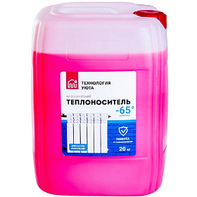 Теплоноситель "Технология уюта" -65, 20 литров (этиленгликоль) М