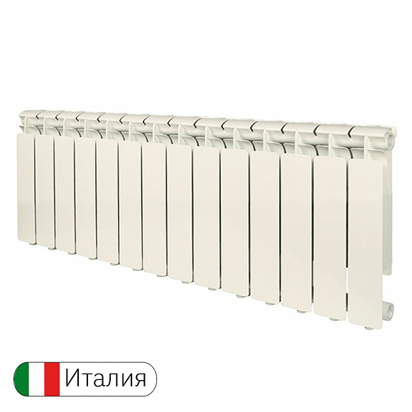 Алюминиевый радиатор STOUT Bravo 350/80, 14 секций Алюминиевый радиатор STOUT Bravo 350/80, 14 секций