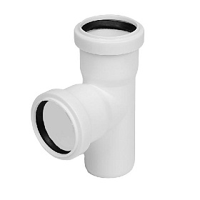 Контур Уют Тройник бесшумный Ду 50х50 90 гр