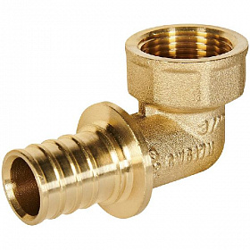 ROMMER Угольник ВР аксиальный 25x3/4" с внутренней резьбой