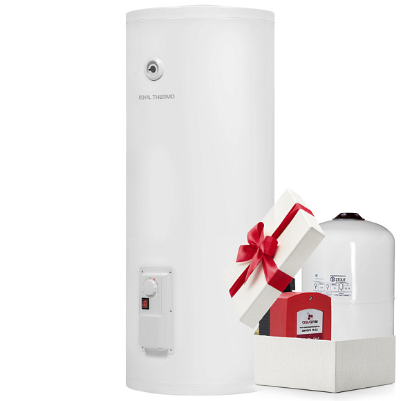 Бойлер напольный Royal Thermo GLF RTWGE 150 напольный (с ТЭНом, электроный анод) 