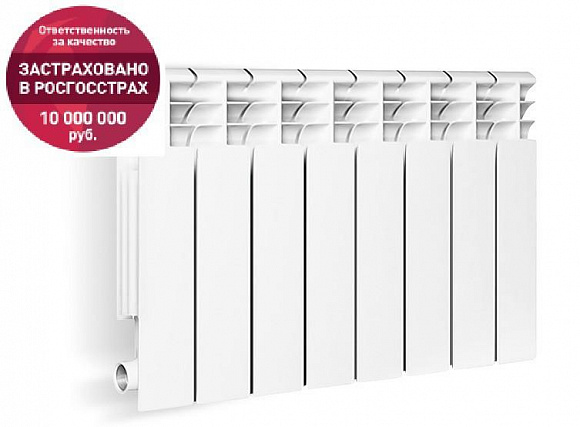 Алюминиевый радиатор Oasis 350/80, 1 секция (не для продажи) Алюминиевый радиатор Oasis 350/80, 1 секция (не для продажи)