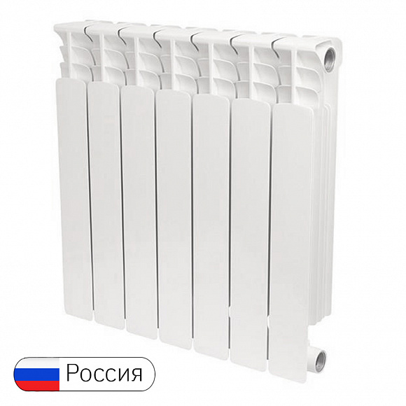 Биметаллический радиатор STOUT SPACE 500/90, 7 секций Биметаллический радиатор STOUT SPACE 500/90, 7 секций