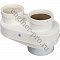SCA-8080-230002 Адаптер для подключения раздельных труб STOUT D 80/80