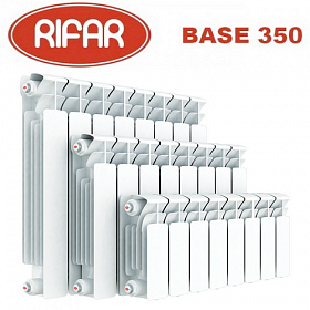 Биметаллический радиатор Rifar Base 350/100, 1 секция (не для продажи)