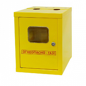Шкаф для газового счетчика металлический с дверцей (В280*Ш230*Г200)