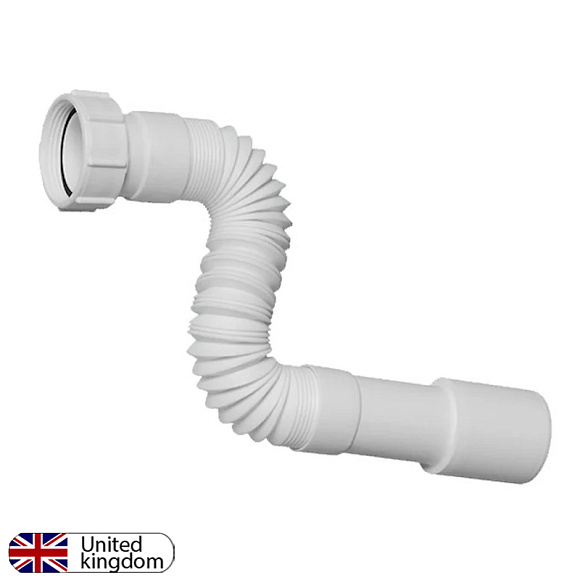 McAlpine Слив гофрированный 1,25" х 40/50 (L 500 мм)