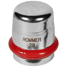 ROMMER Заглушка из нерж. стали 28 мм