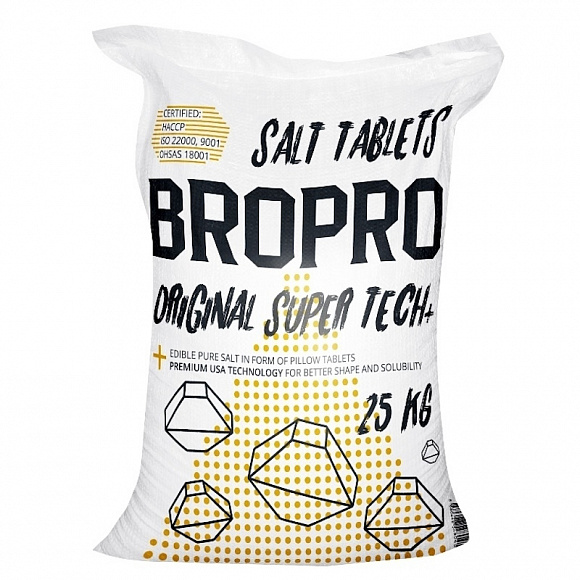 Соль пищевая форме таблеток-подушечек BROPRO