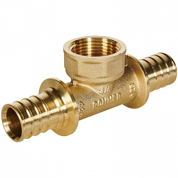 ROMMER Тройник ВР аксиальный 25x3/4" с внутренней резьбой