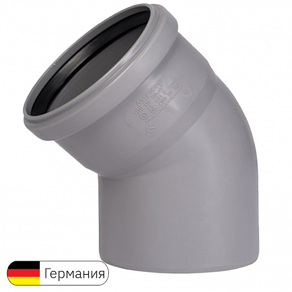 Ostendorf Отвод НТВ Ду75 45гр.