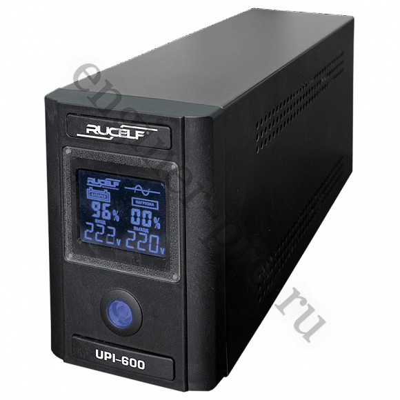 Источник бесперебойного питания RUCELF UPI-600-12-EL (480 Вт, 12V) Источник бесперебойного питания RUCELF UPI-600-12-EL (480 Вт, 12V)