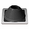 Уплотнитель кровельный №6 силикон 127-228 mm чёрный (black)
