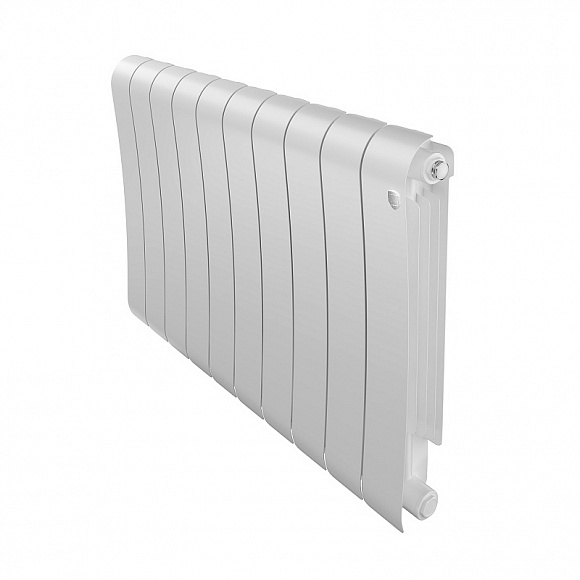 Радиатор биметалл. Royal Thermo Infinity BIANCO TRAFFICO 500, 10 секций