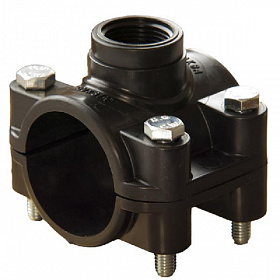 ПНД Седелка 25х1/2" ВР (крепл.болт)