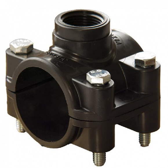 ПНД Седелка 25х1/2" ВР (крепл.болт)