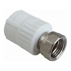 ПП Муфта с накидной гайкой DN 25-1"