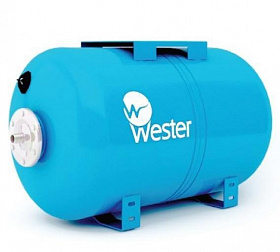 Гидроаккумулятор Wester WAO 100 литров, горизонтальный