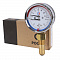Термоманометр радиальный РОСМА, 4 бара, 0-120°C, корпус 80 мм, 1/2"