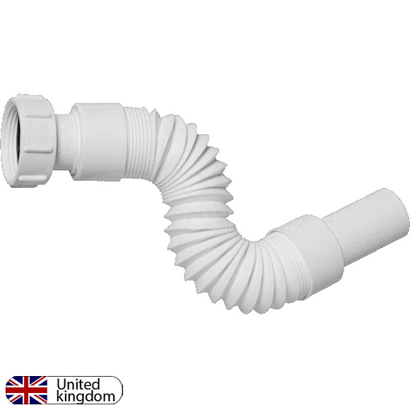 McAlpine Слив гофрированный 1,25" х 32 (L 500 мм)