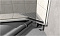 Душевой трап ТРЕУГОЛЬНЫЙ для монтажа на уголке помещения TIM 50 мм, 150х150 мм (угловой выход)