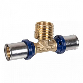 USYSTEMS Пресс тройник резьбовой MLC Plus НР 16х1/2"