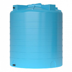 Бак для воды пластиковый ATV 1500 литров (синий) с поплавком