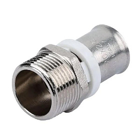 TIM Пресс муфта НР 32х1" для металлопластиковых труб