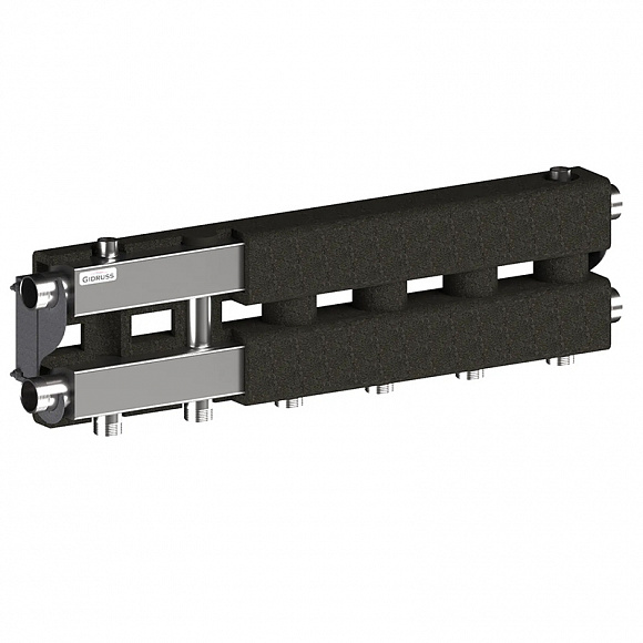 GIDRUSS Распределительный коллектор MKSS-100-3  (100 кВт, вх. 1 1/4", 1+1+1 вых. 1")