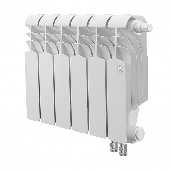 Биметаллический радиатор Royal Thermo Vittoria Super 300 VDR, 6 секций (нижнее подключение)