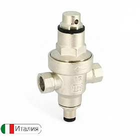 Редуктор давления UNI-FITT с выходом под манометр 1/2" (1-6 бар, PN 25)