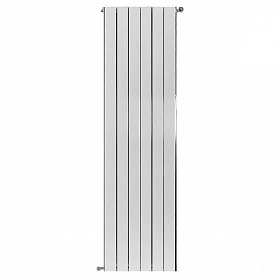 Радиатор алюминиевый STOUT Sebino 2000, 6 секций (белый), универсальное подключение
