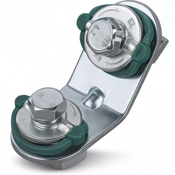 TIM Уголок 135°, 2 отверстия, 2 монтажные гайки