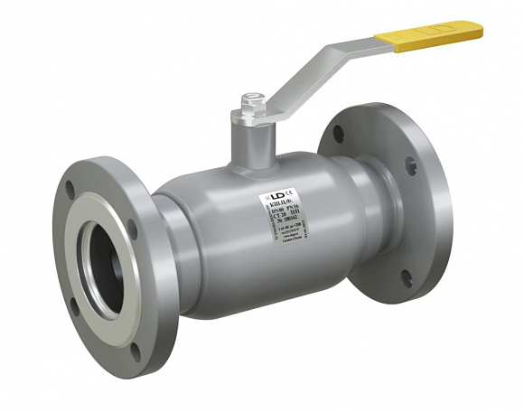 LD Кран шаровой фланцевый сталь КШЦФ Ду25 Ру40 полный проход 