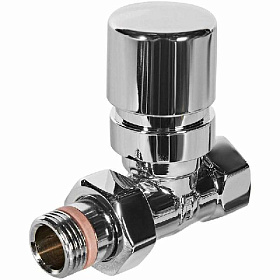 STOUT Design Клапан термостатический, прямой 1/2", хром
