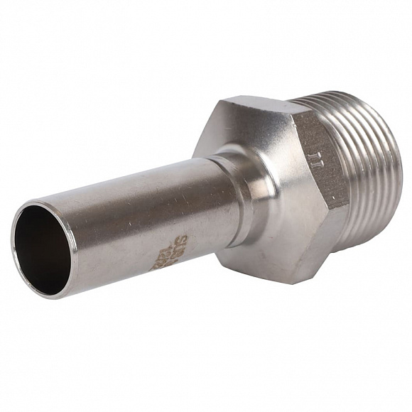 ROMMER Пресс вставка из нерж. стали 15х3/4 НР