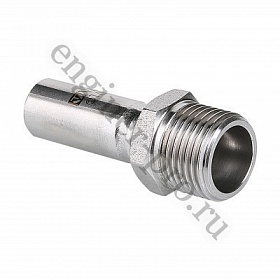 VALTEC Вставка из нерж. стали 18 мм х 3/4" НР VTi.906.I.001805