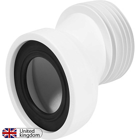 McAlpine Труба фановая L125 эксц.40