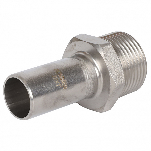 ROMMER Пресс вставка из нерж. стали 22х1 НР