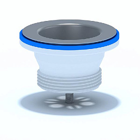 M200 Выпуск 1 1/4" с нержавеющей решеткой