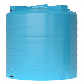 Бак для воды пластиковый ATV 2000 литров (синий) с поплавком