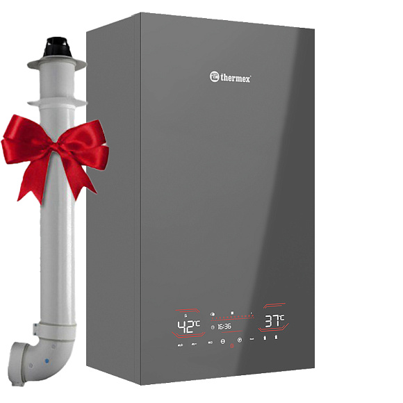 Котел газовый Thermex ANTARES F10 (двухконтурный, закрытая камера)