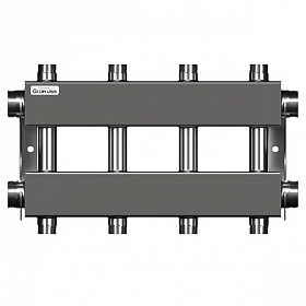 GIDRUSS Распределительный коллектор MKSS-150-4DUx25 (150 кВт, вх. 1 1/2", 2+2 вых. 1")