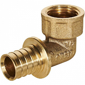 ROMMER Угольник ВР аксиальный 16x1/2" с внутренней резьбой