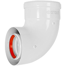 STOUT Адаптер УНИВЕРСАЛЬНЫЙ D60/100 мм (п-м) 90°