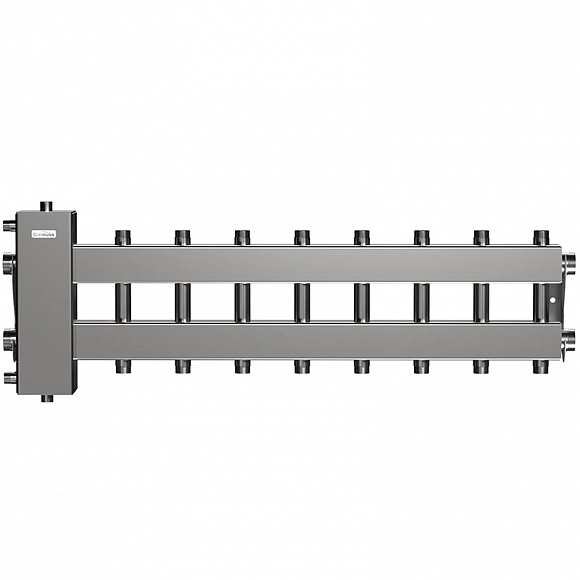 GIDRUSS Коллектор с гидрострелкой BMSS-150-9DU (до 150 кВт, вх. 1 1/2", 4+4+1 вых. 1")